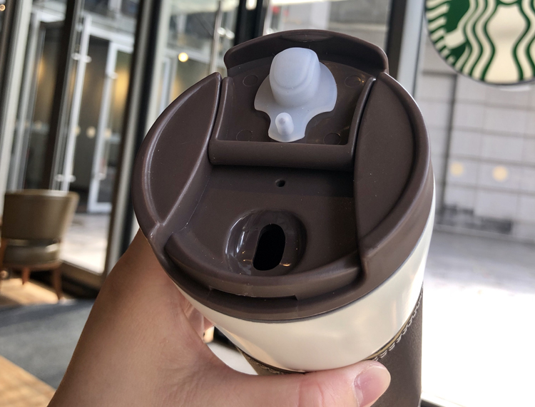 [HCM]Korea 2020 Latest Starbucks Leather Thermos Cup 16oz B447