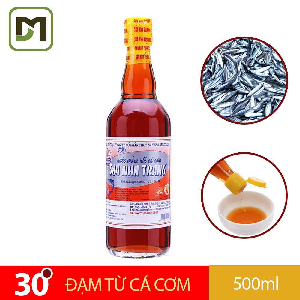 Nước chấm cá cơm 3C chai 500ml 18 độ đạm