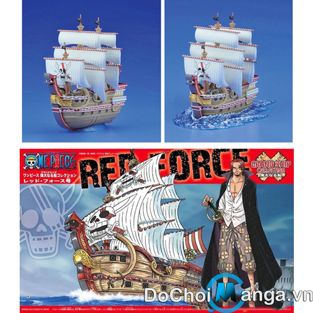 Mô Hình Tàu Lắp Ráp Shanks One Piece