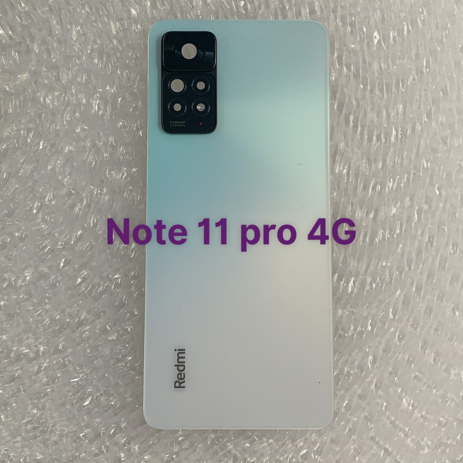Nắp lưng xiaomi redmi note 11 pro 4g / nắp lưng note 11 pro bản 4g kèm cụm kính camera