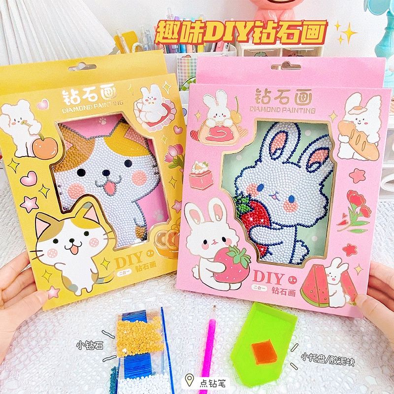 Tranh đính đá công chúa size 20x20  NGỌC THỊNH