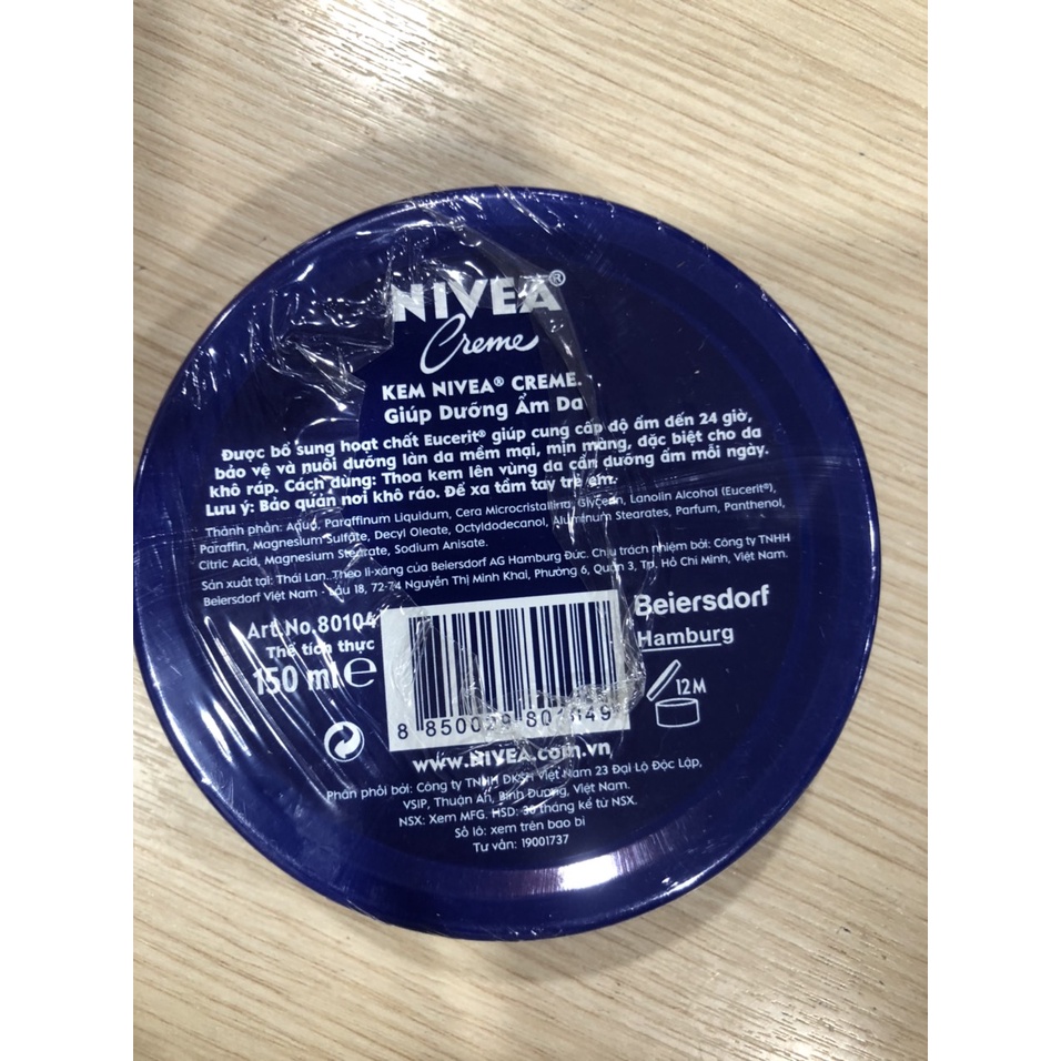 Kem dưỡng ẩm da NIVEA Crème
