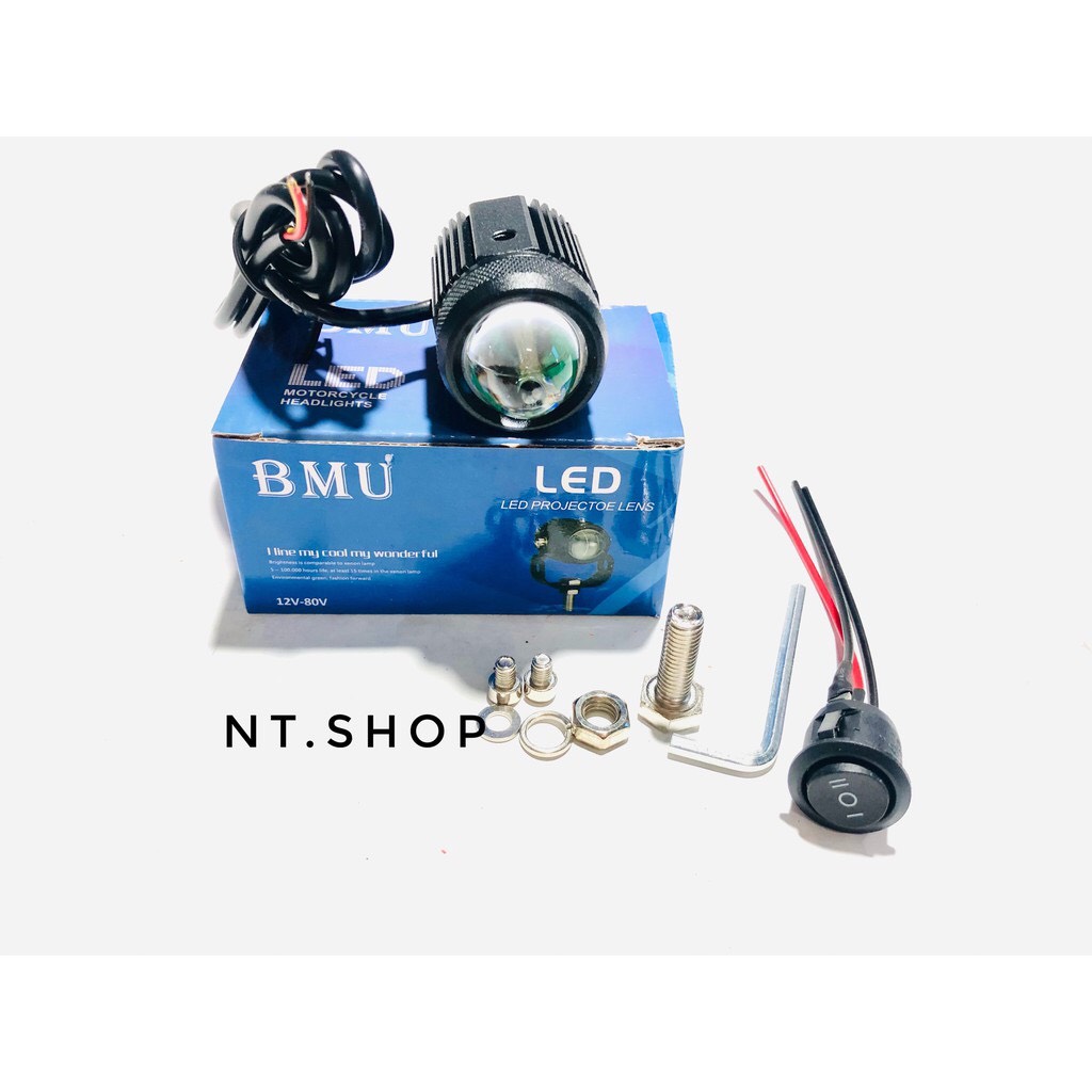 Đèn trợ sáng bi cầu mini 2 chế độ BMU Hót 2024