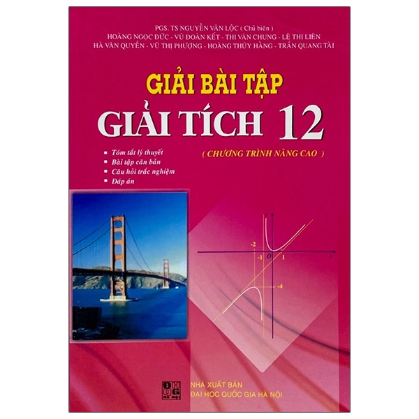 Fahasa - Giải Bài Tập Giải Tích Lớp 12 - Chương Trình Nâng Cao (Tái Bản)