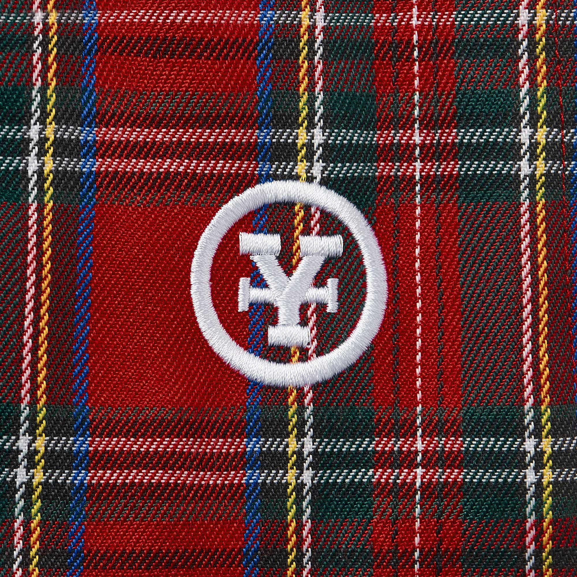 Quần Dirty Coins Logo Plaid Pants - Red