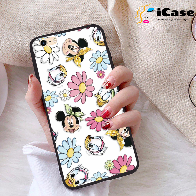 Ốp lưng iPhone 6 Plus viền dẻo TPU BST Hoạt Hình