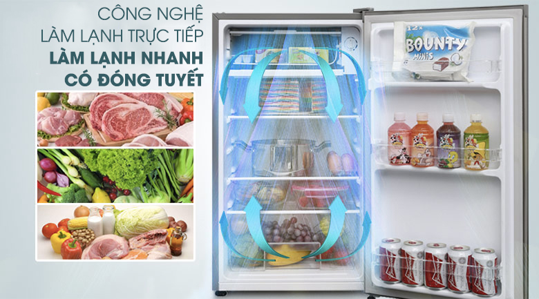 Tủ lạnh Electrolux 85 lít EUM0900SA