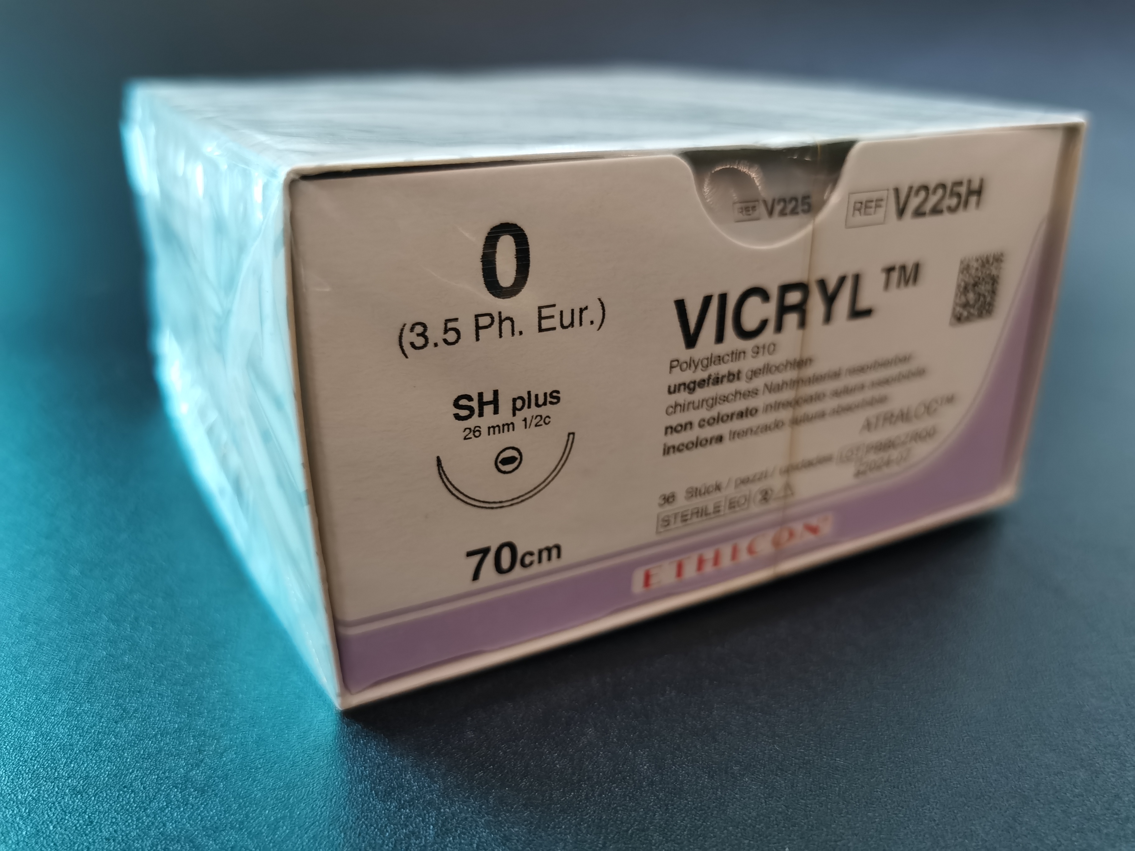 Chỉ phẫu thuật Vicryl 0