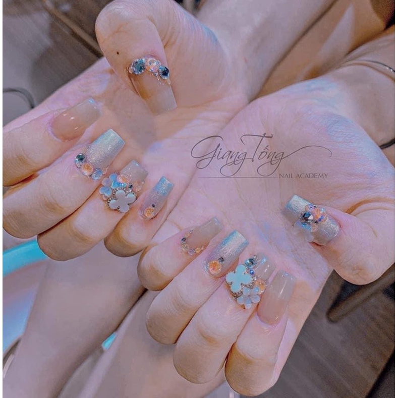 Set cỏ 4 lá may mắn đính móng MOON NAIL