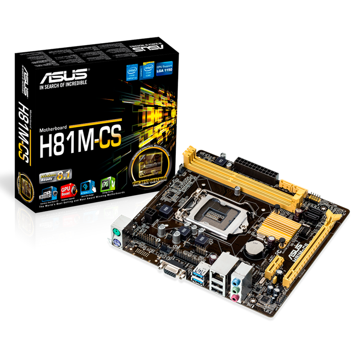 [HCM]Main ASUS H81M-CS