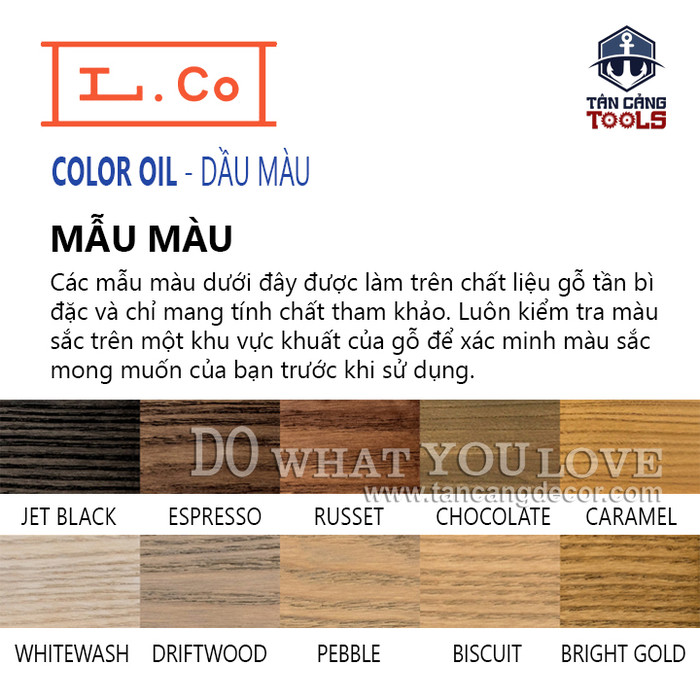 L.Co Dầu Màu – Màu Driftwood COLCA