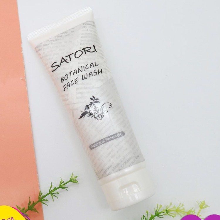 SỮA RỬA MẶT THẢO MỘC SATORI 150G NHẬT BẢN