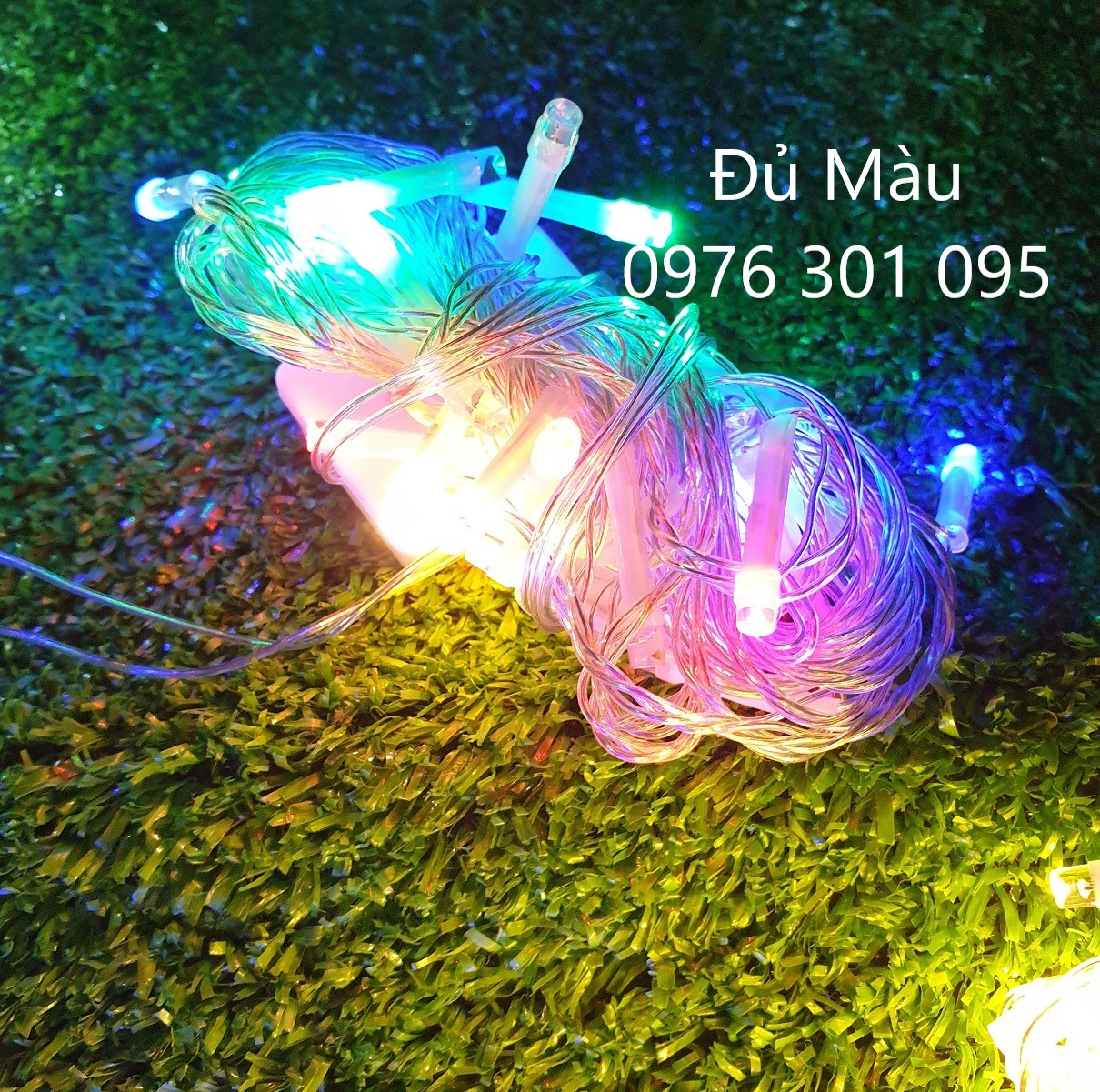 [Combo 2] 4m Flashing Led Light String for Christmas and New Year Decoration, Waterproof