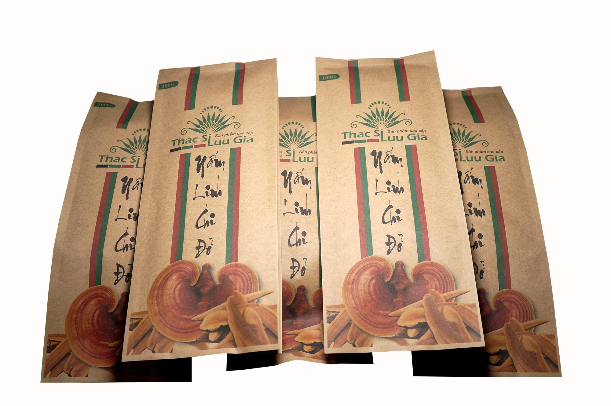 Nấm linh chi đỏ thái lát
