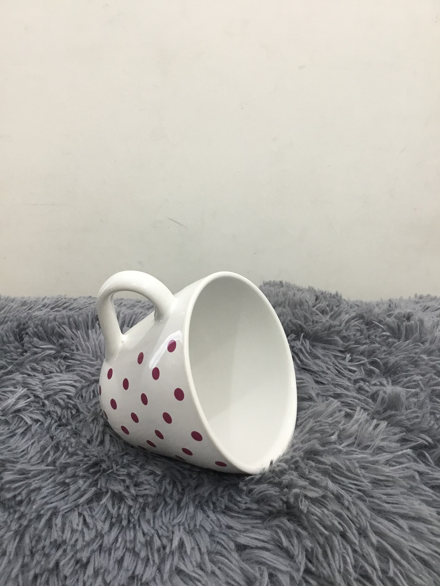 LY SỨ 450 ML - 14x10x11 CM - GỐM SỨ CƯỜNG PHÁT - HÀNG VIỆT NAM CHẤT LƯỢNG CAO