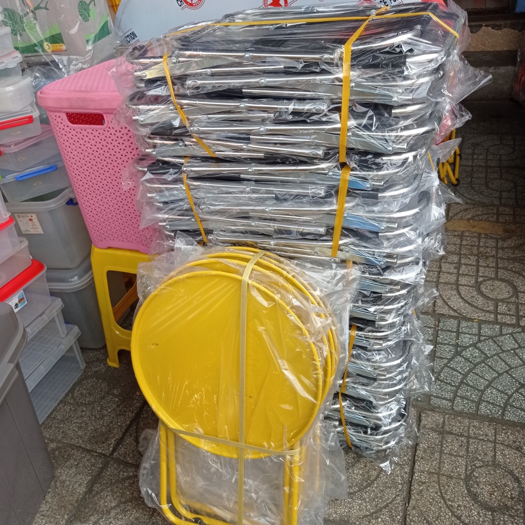 Ghế xếp inox