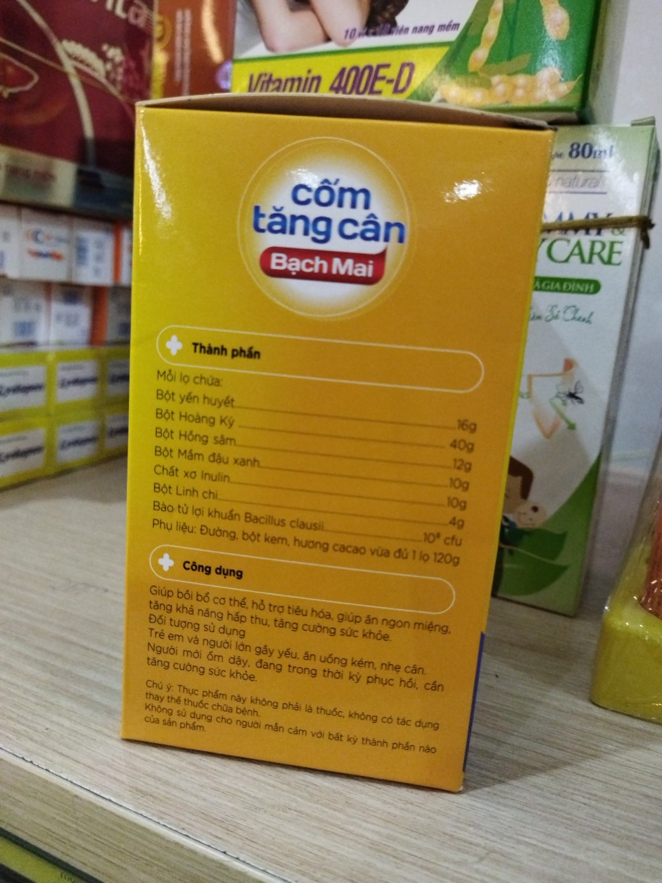 [HÀNG CHÍNH HÃNG]Combo 2 Cốm tăng cân Bạch Mai - bé khỏe mẹ vui.