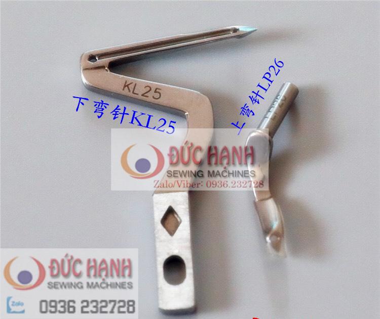 Bộ móc trên+dưới máy vắt sổ Siruba 4 ống công nghiệp
