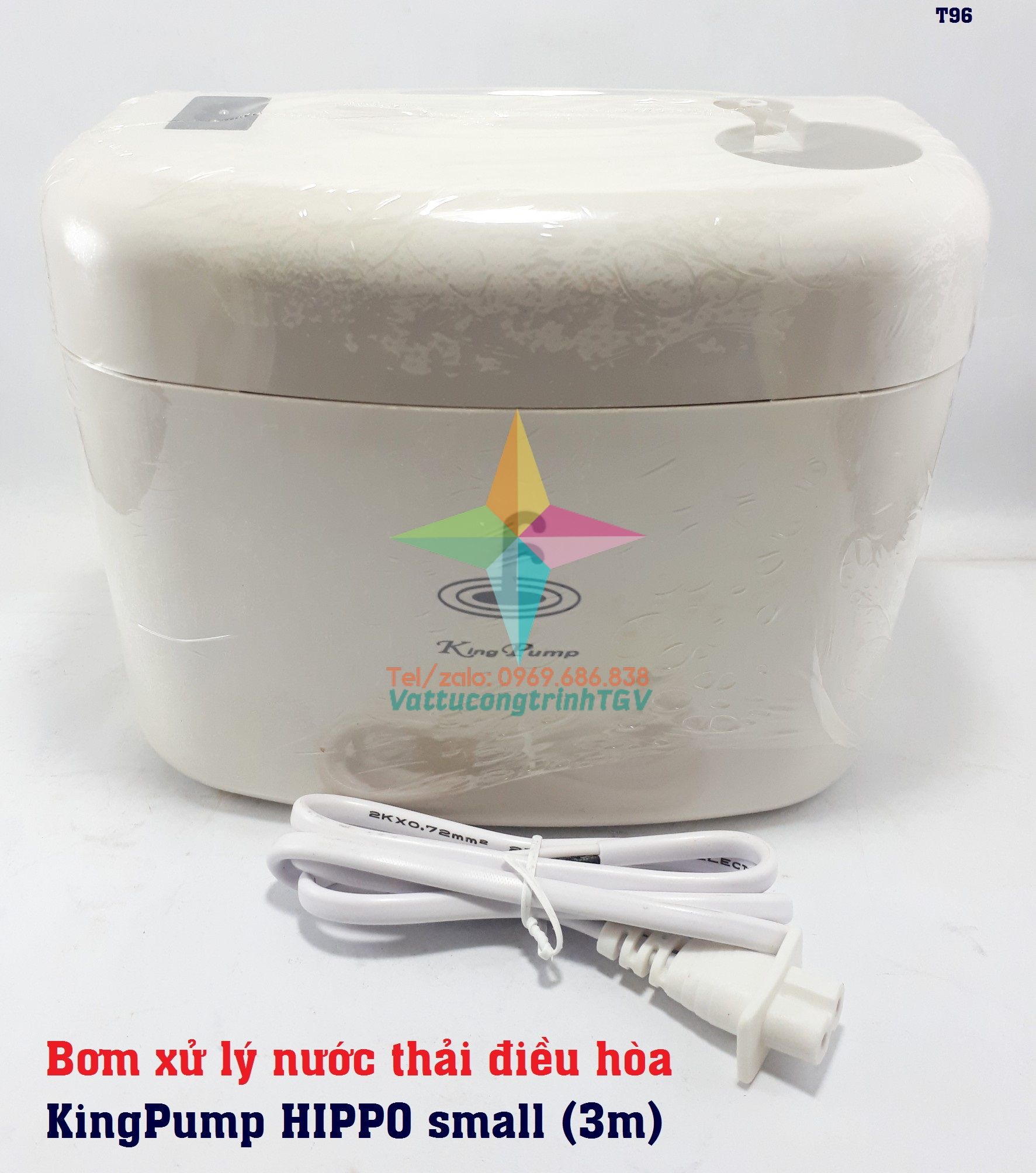 Bơm xử lý nước thải điều hòa HIPPO small loại 3M