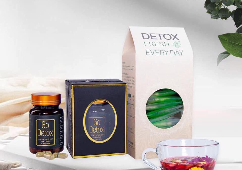 2 bộ Trà giảm cân Go Detox
