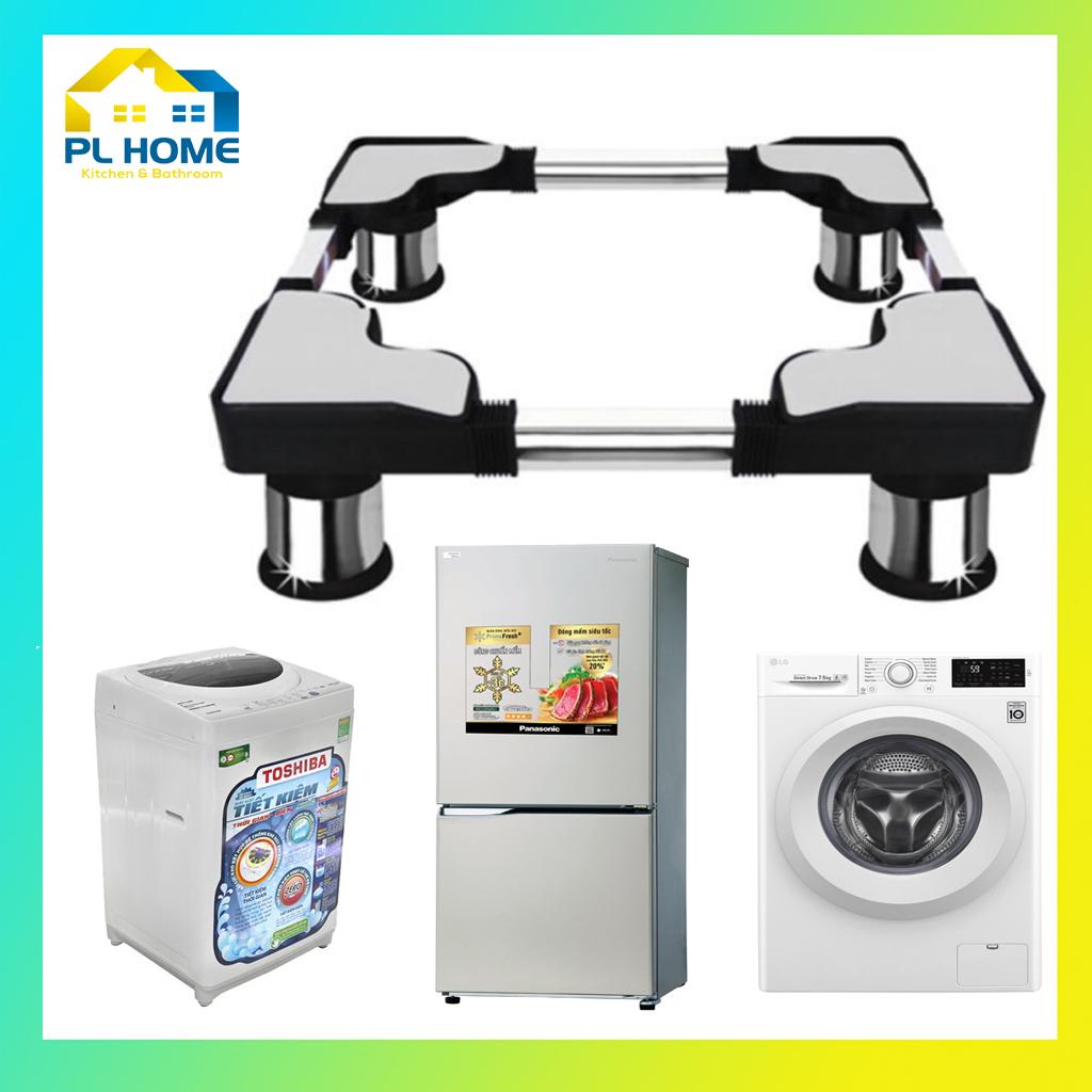 Chân Kệ Tủ Lạnh, Máy Giặt Đa Năng – Khung Inox chắc chắn