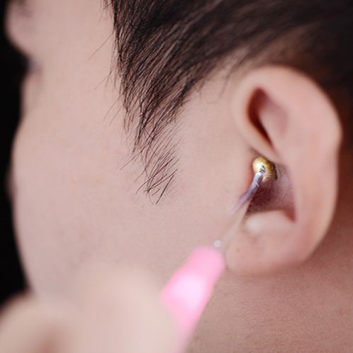 Dụng cụ lấy ráy tai có đèn 3 trong 1 soi ngoáy tai có đèn cho cả trẻ nhỏ và người lớn kèm 3 đầu nhíp.