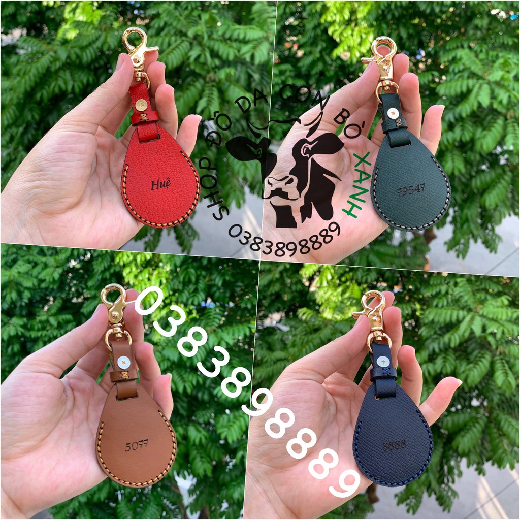 Bao Da Apple Airtag, Air Tag Da Handmade