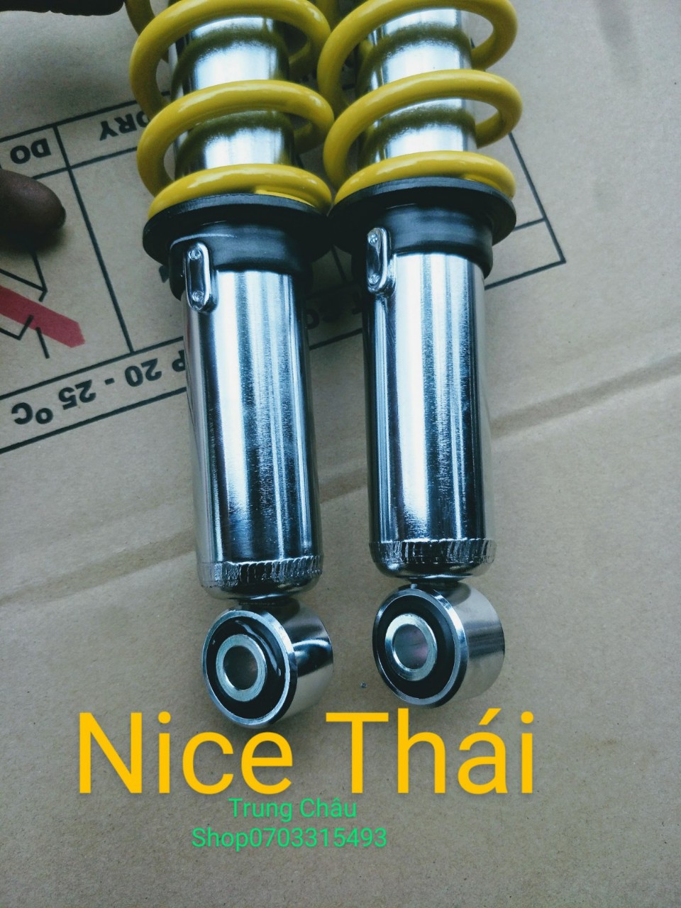 Cặp Phuộc ( NICE) THÁI CHÍNH HÃNG GẮN CÁC DÒNG XE