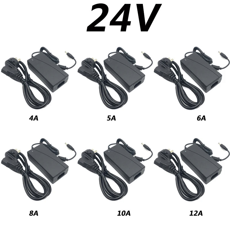 Ac110-240v dc 24v 4a 5a 6a 8a 10a 12a phổ power adapter cung cấp sạc adapter eu chúng tôi au anh cho led dải