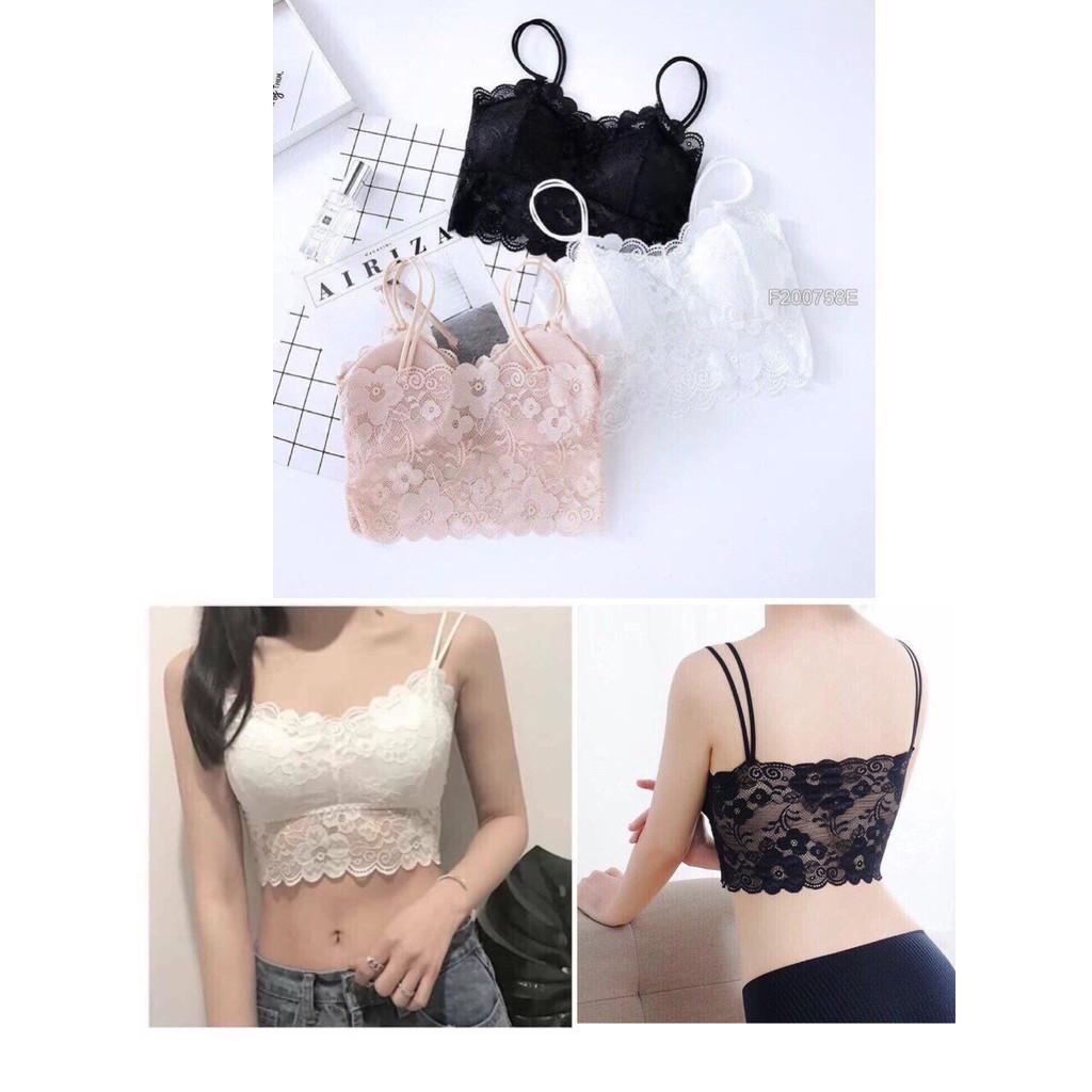 Áo Bra 4 Dây Ren Quyến Rũ