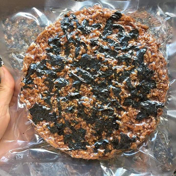 Cơm cháy gạo lứt rong biển muối mè - Ăn vặt giảm cân - ăn là ghiền - gói 100g