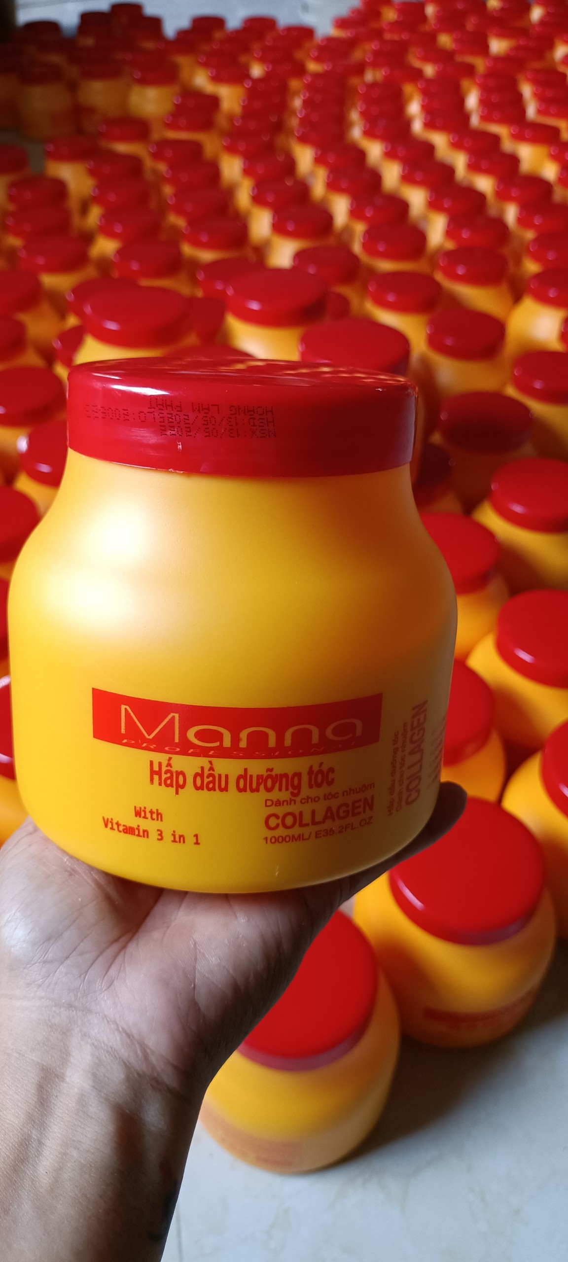 Hấp dầu dưỡng tóc Collagen dành cho tóc nhuộm