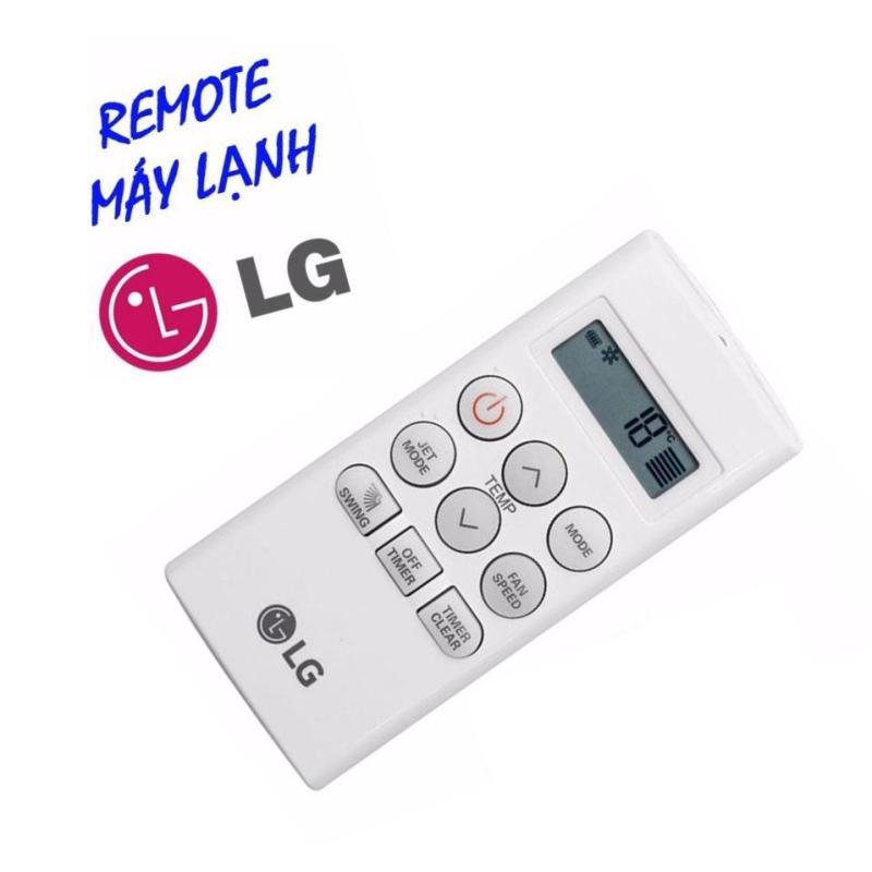 Remote điều khiển cho điều hòa LG 1 chiều (ngắn)