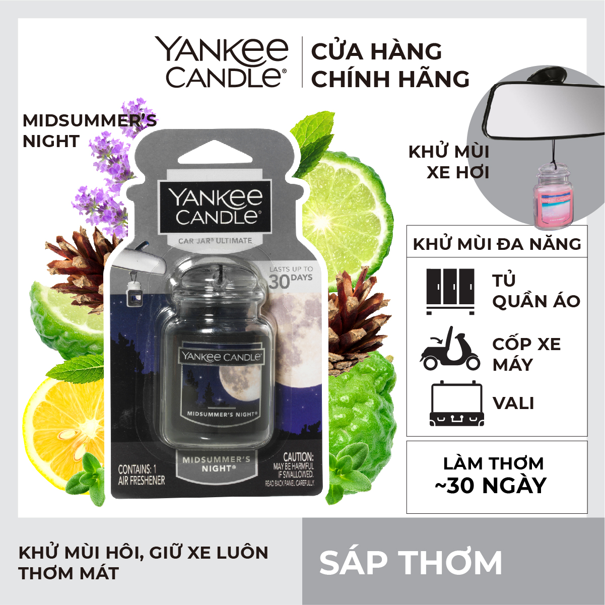 Yankee Candle - Midsummer Night Scented Wax