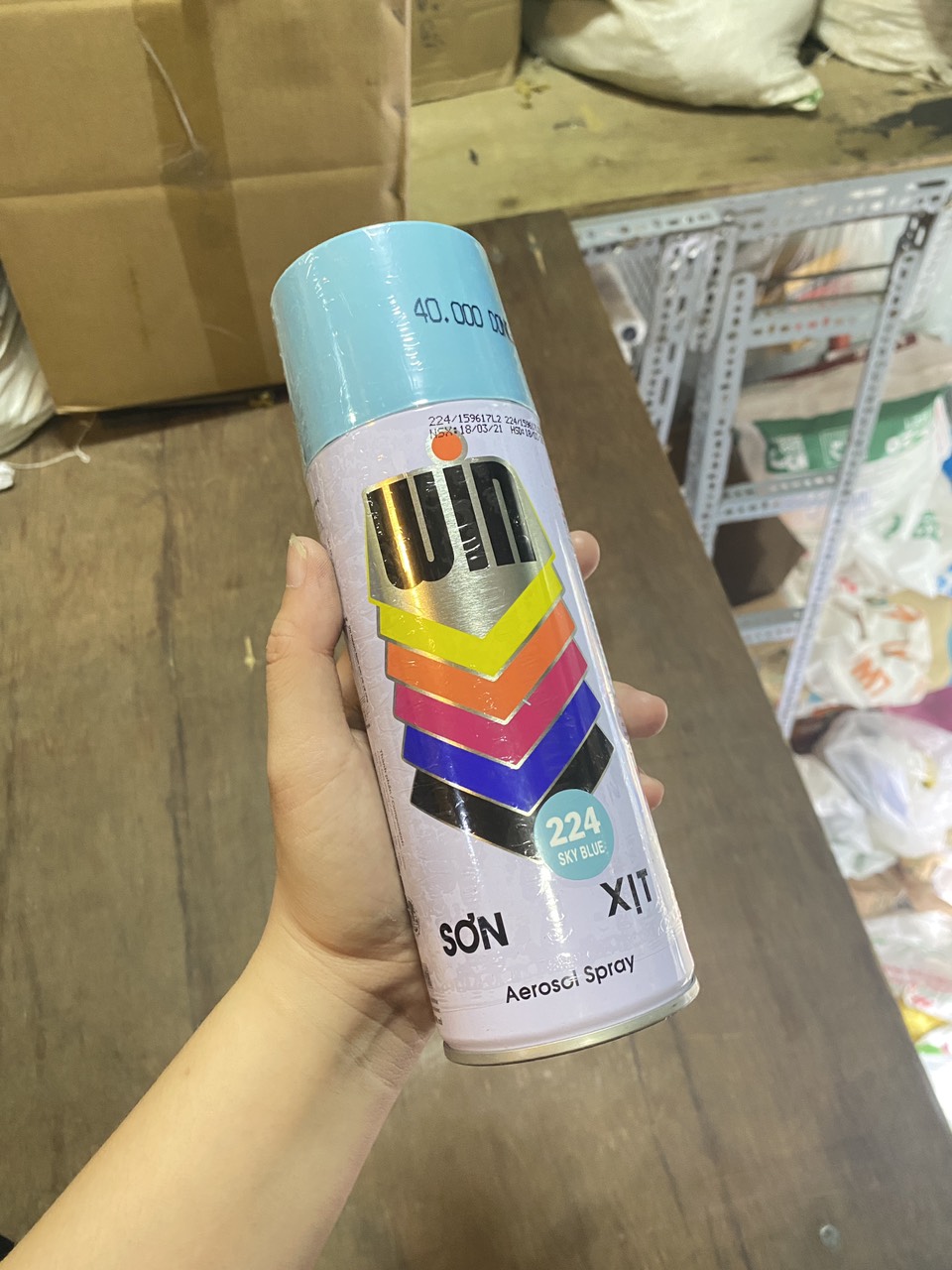 Sơn Xịt Win, Sơn Phun Xe Máy Đủ Màu 400ml