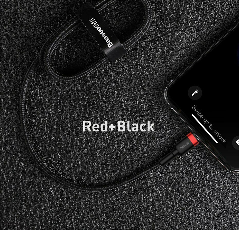 Cáp sạc nhanh C to Lightning Baseus Cafule PD 18W ( Type-C to Lightning Power Delivery Quick Charge & Data Cable )