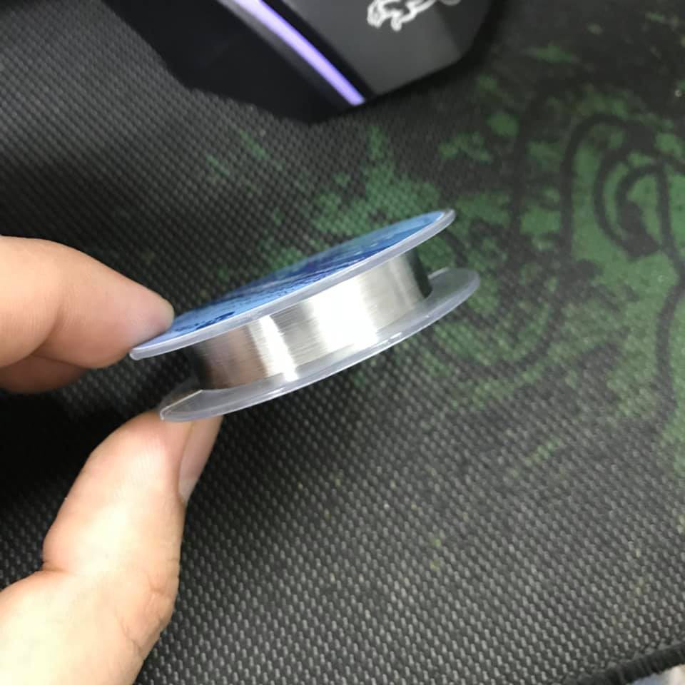 Dây câu ss-007 dày 0.007mm tráng bạc