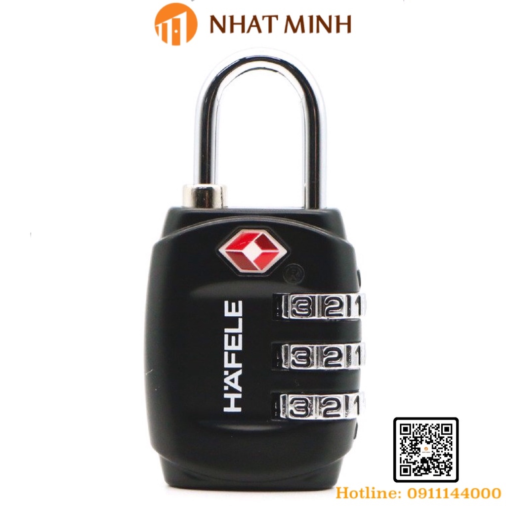 ❖▧  Khóa du lịch Hafele TSA 3 số HÀNG CHÍNH HÃNG