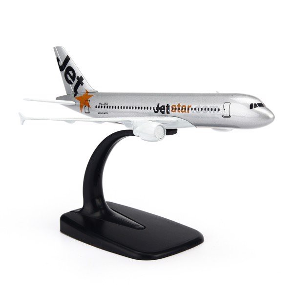 Mô hình máy bay Jetstar Airways Airbus A320 16cm Everfly