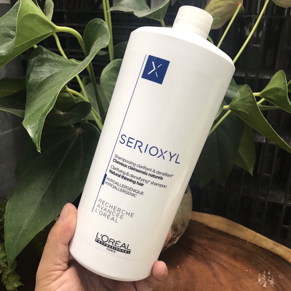 Dầu gội kích thích mọc tóc, giảm rụng L'oréal Serioxyl Advanced Shampoo ( Densifying ) 1500ml