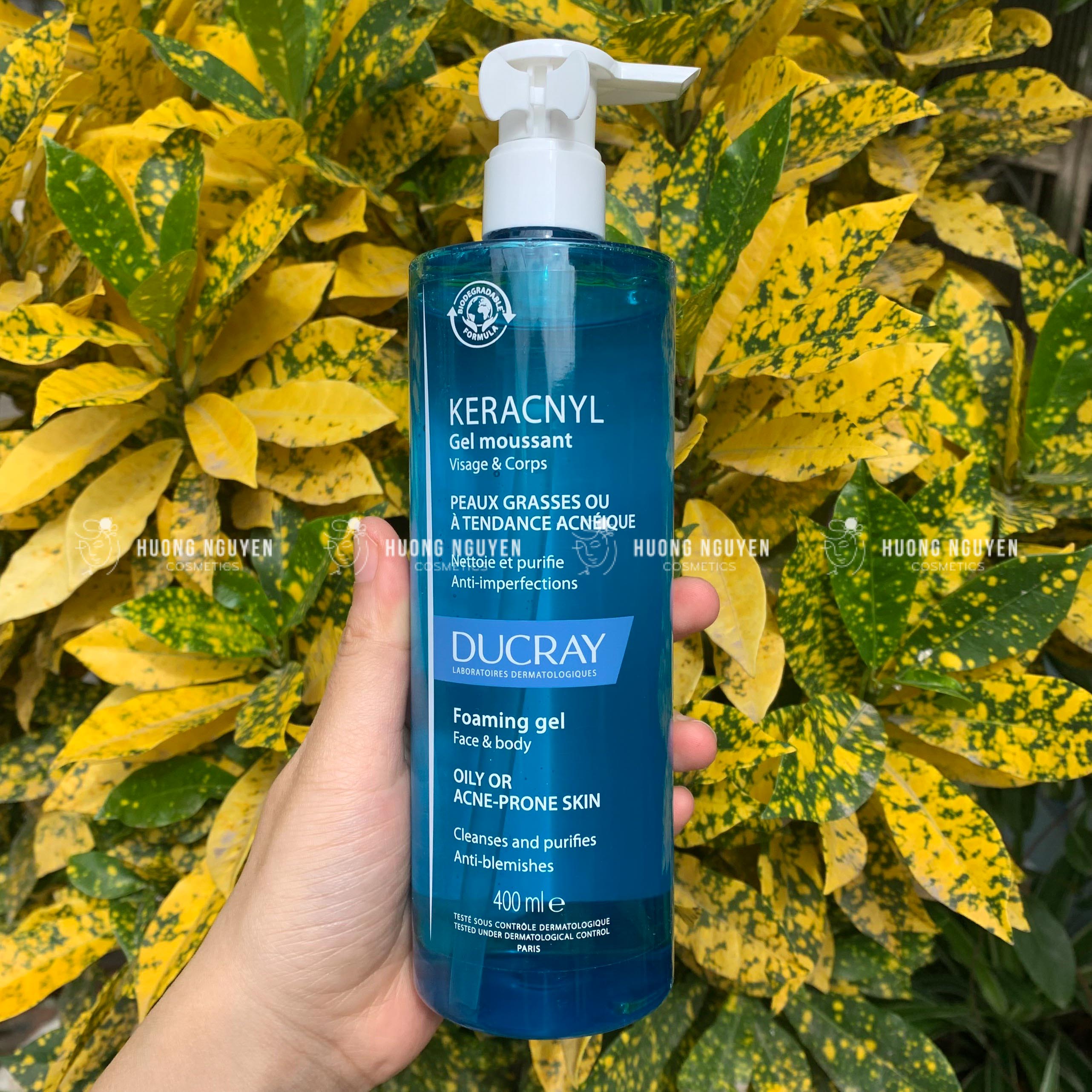 Sữa Rửa Mặt Ducray Keracnyl Gel Moussant