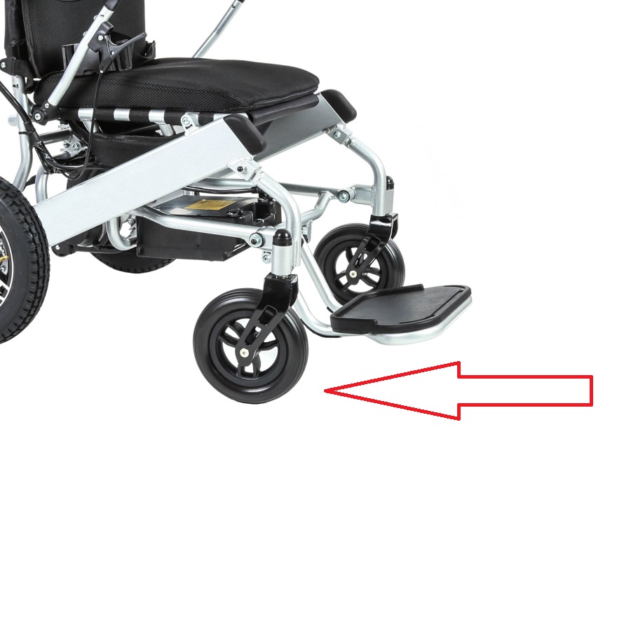 [HCM]2 Bánh trước xe lăn điện 8inch=20cm