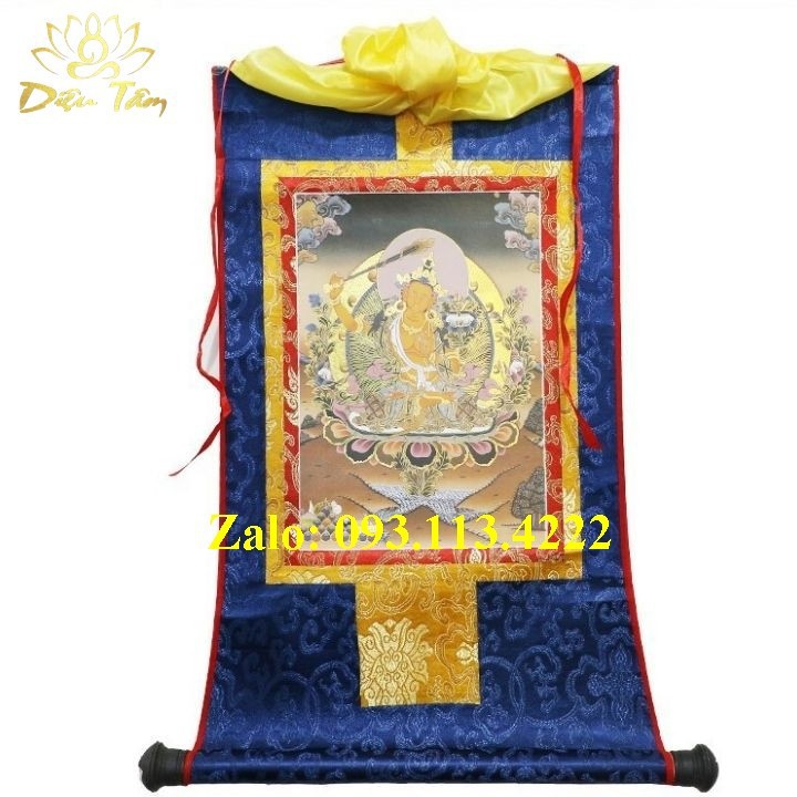 Tranh thangka văn thù bồ tát