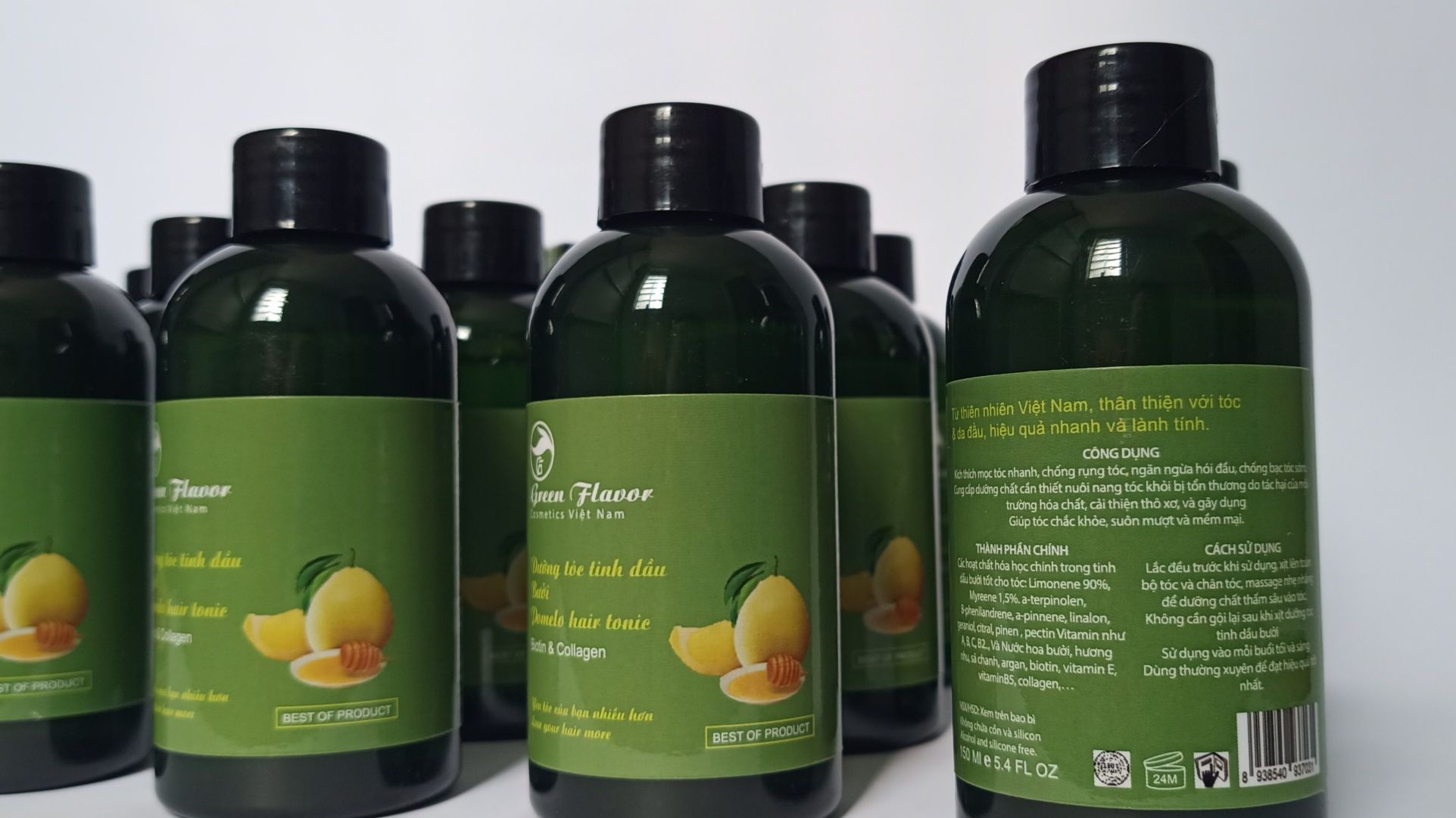 TINH DẦU BƯỞI - DƯỠNG TÓC, Kích thích mọc tóc