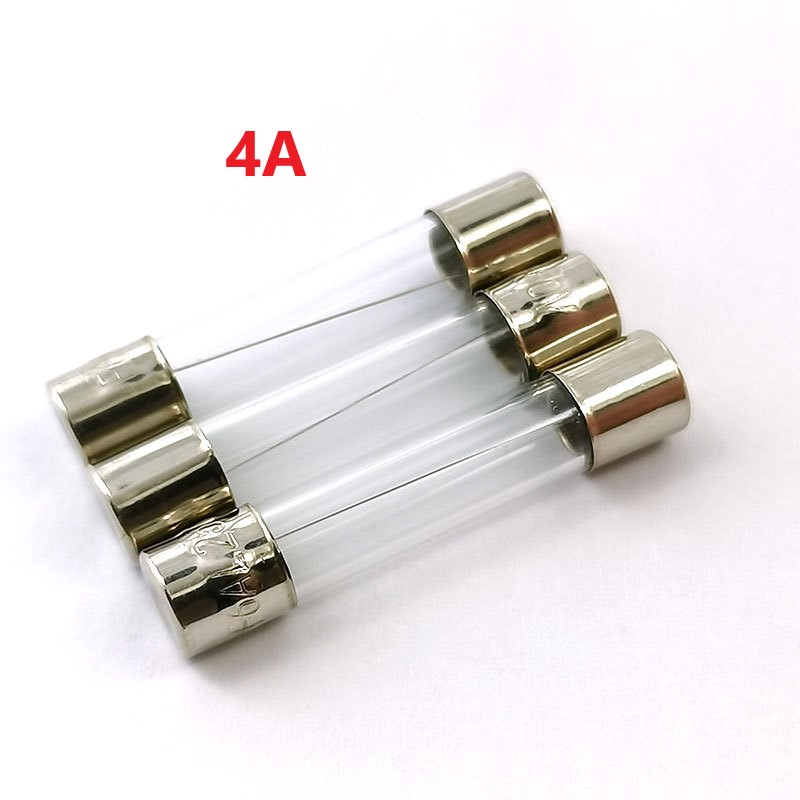 Cầu chì 5x20 mm 250v ống thủy tinh 1a, 2a, 3a, 4a, 5a, 6a, 10a, 15a, 20a, cầu chì ống 5* 20 mm