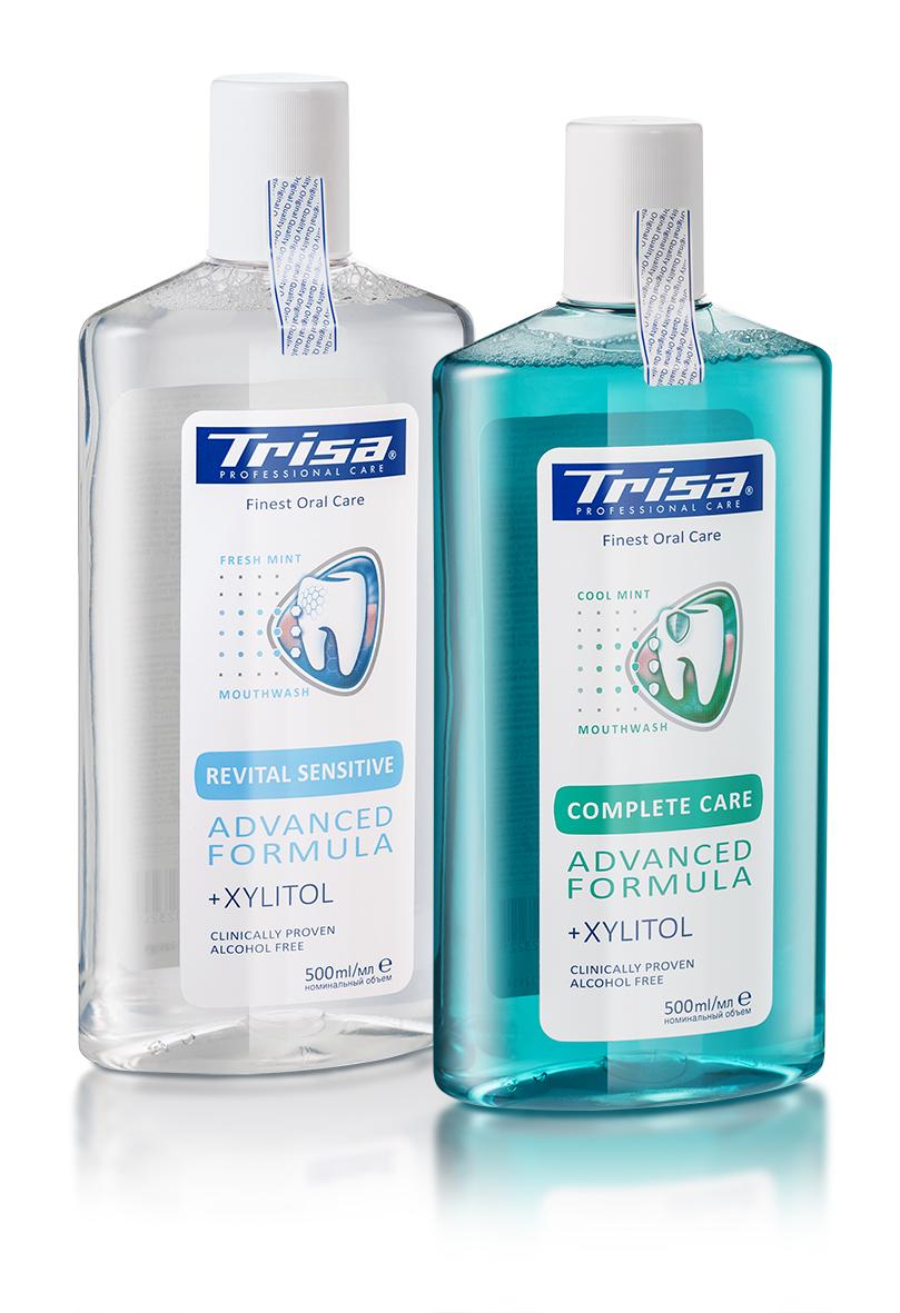Nước Súc Miệng Không Cồn Trisa Complete Care 500ml