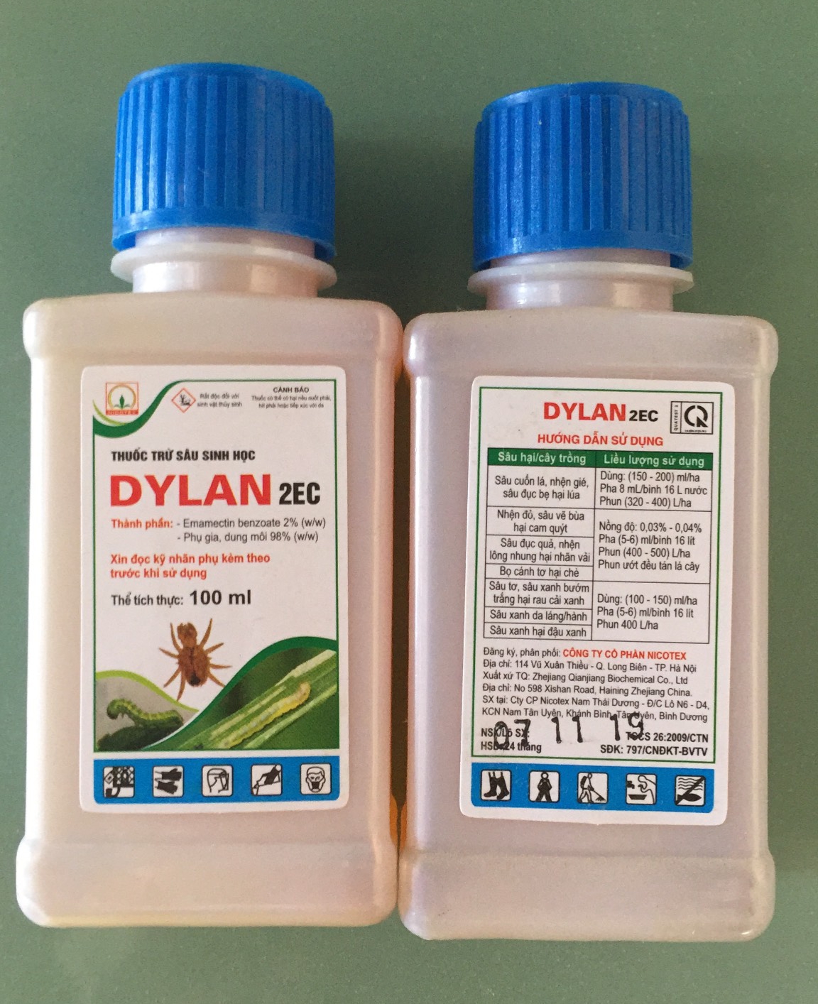 Thuốc trừ sâu sinh học Dylan - chai 100ml