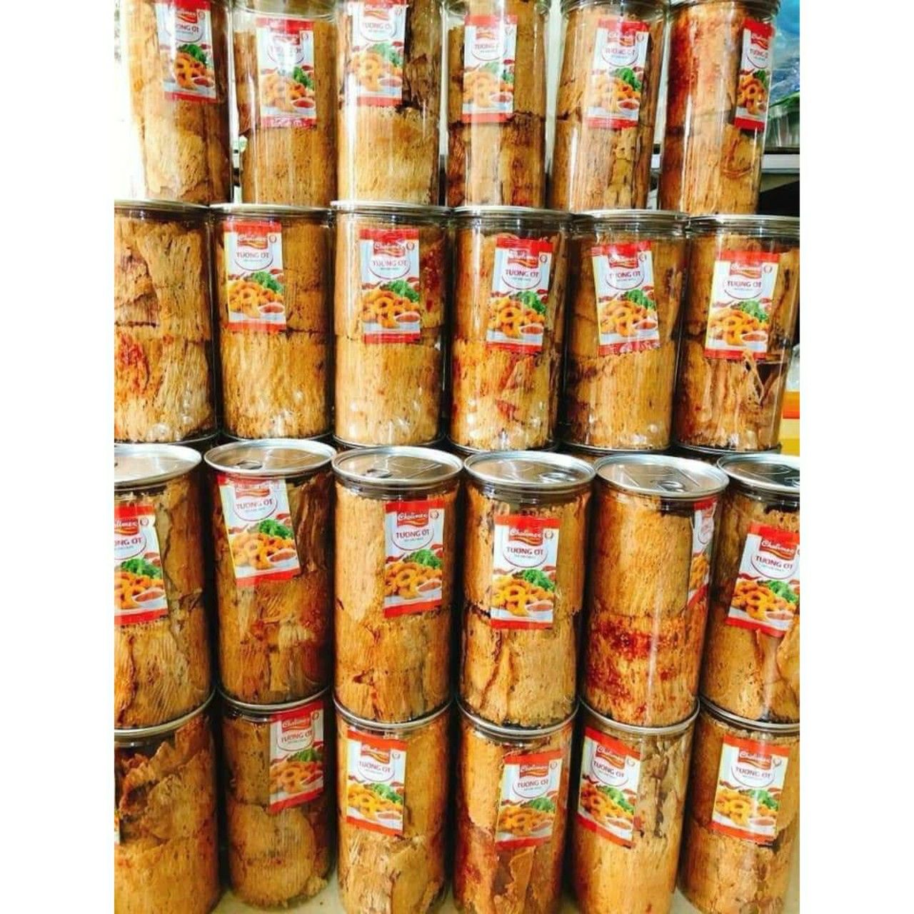 mực cán tẩm vị 250gr