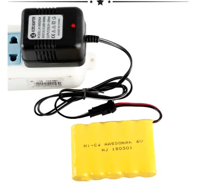 [HCM]Pin kèm sạc adapter 6v 700mah Pin sạc đồ chơi xe điều khiển bán buôn giá sỉ
