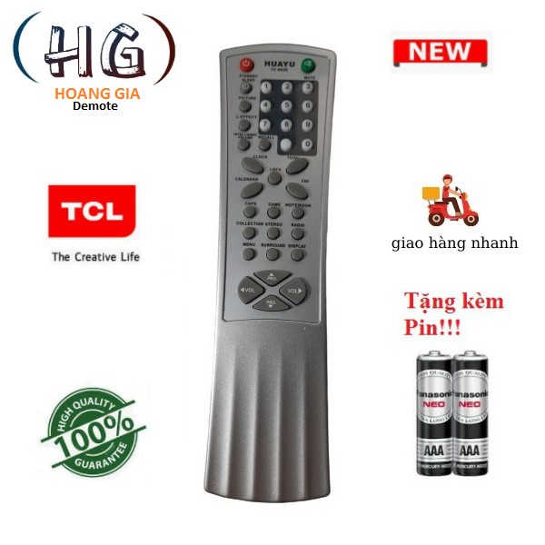 Điều khiển đa năng tivi tcl - tivi tcl đời cũ - hàng tốt